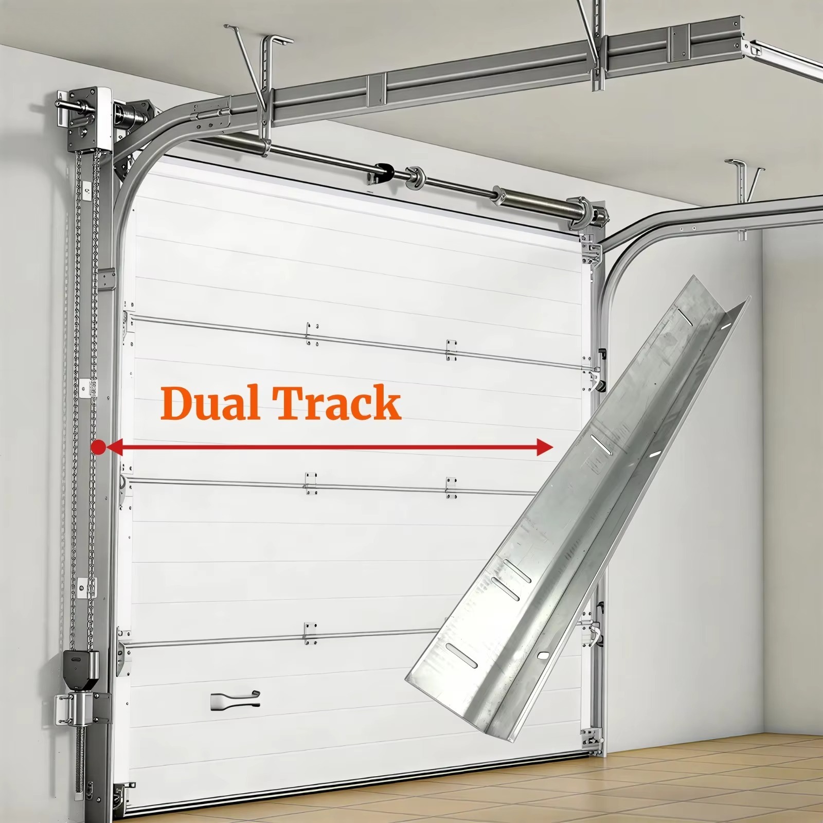 ประตูโรงรถอลูมิเนียมประหยัดพลั - Outdoor Power Garage บทวิจารณ์และราคา