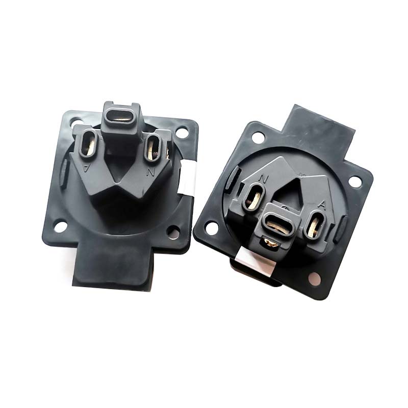 2PCS สีดํา 10A 15A ออสเตรเลียก - Outdoor Power Receptacle บทวิจารณ์และราคา