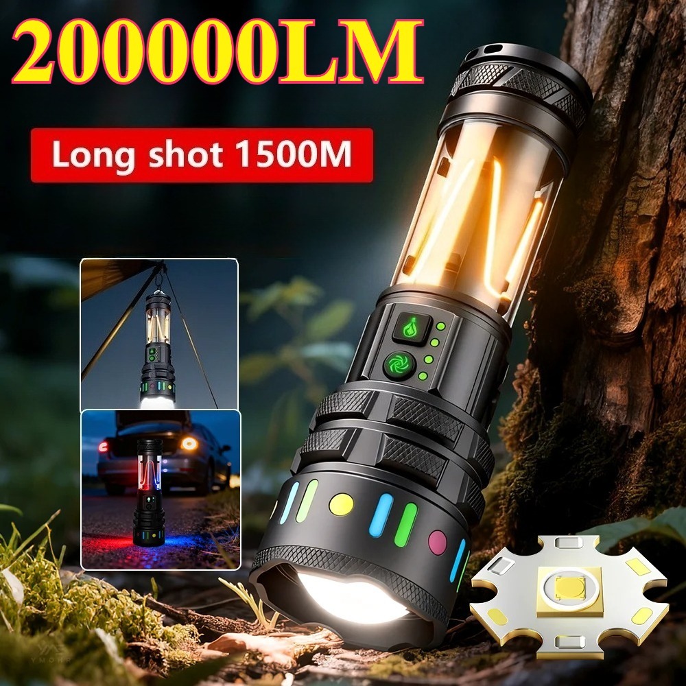 ไฟฉาย LED สว่างพิเศษทรงพลัง ชา - Outdoor Powerbank บทวิจารณ์และราคา