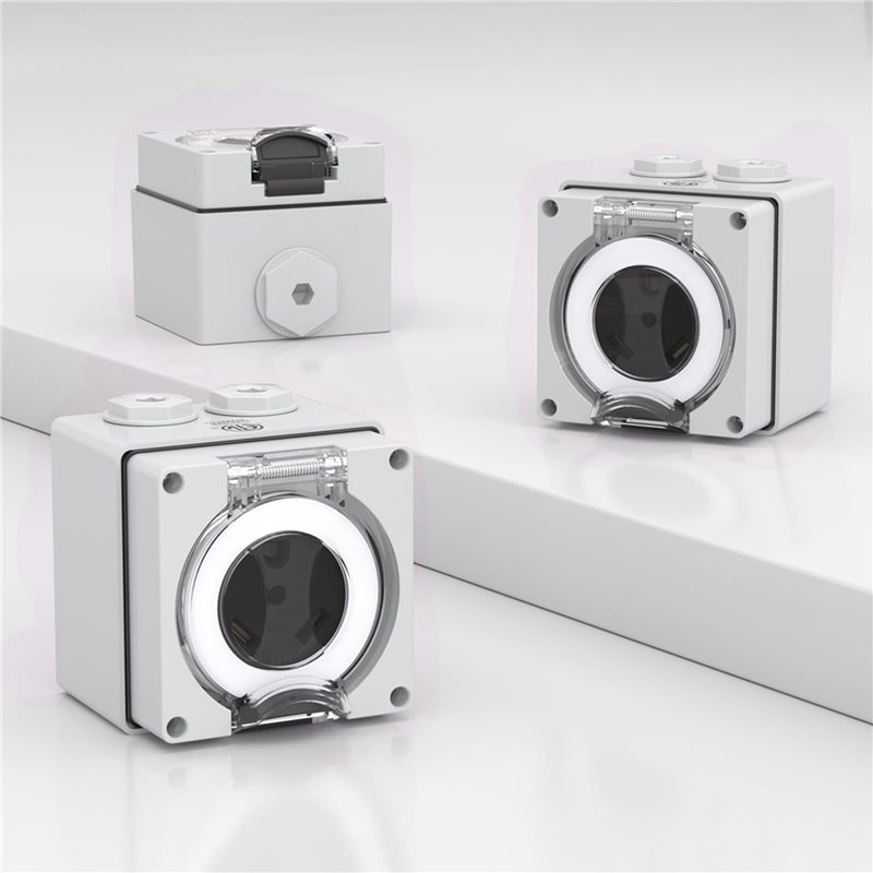 2X 30Amp กล่องเต้ารับไฟฟ้า, 12 - Outdoor Power Receptacle บทวิจารณ์และราคา