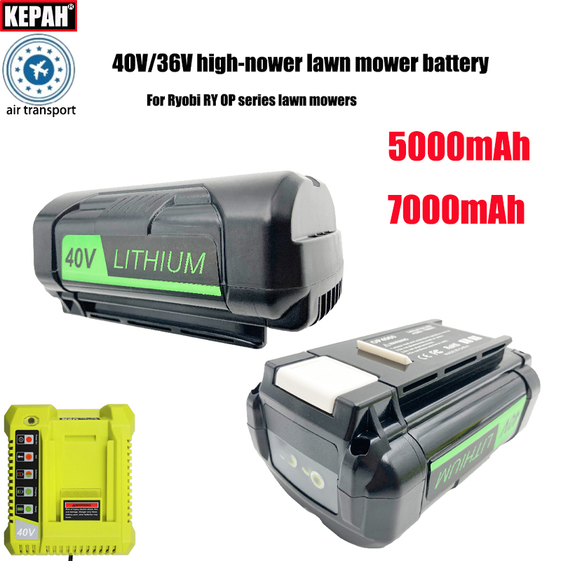 40V 36V 5AH 7AH high-power แบต - Electric Chainsaw Battery บทวิจารณ์และราคา