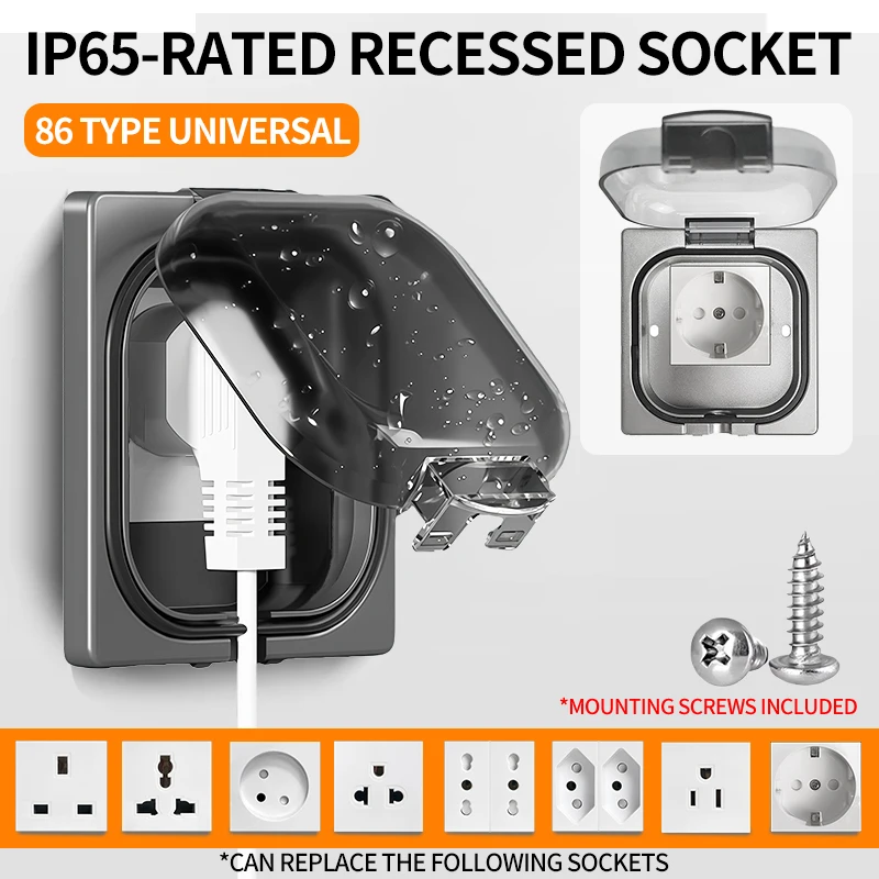 เต้ารับไฟฟ้ากันน้ำกลางแจ้งมาตร - Outdoor Power Receptacle บทวิจารณ์และราคา