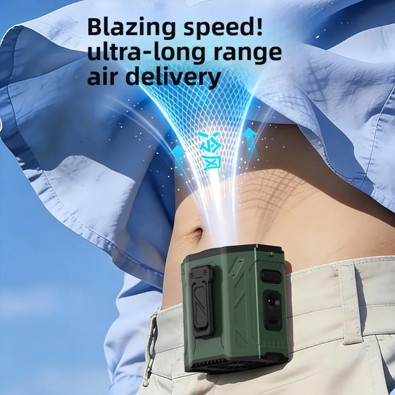 พัดลมคล้องคอแบบพกพาสำหรับงานกล - Outdoor Powerbank บทวิจารณ์และราคา