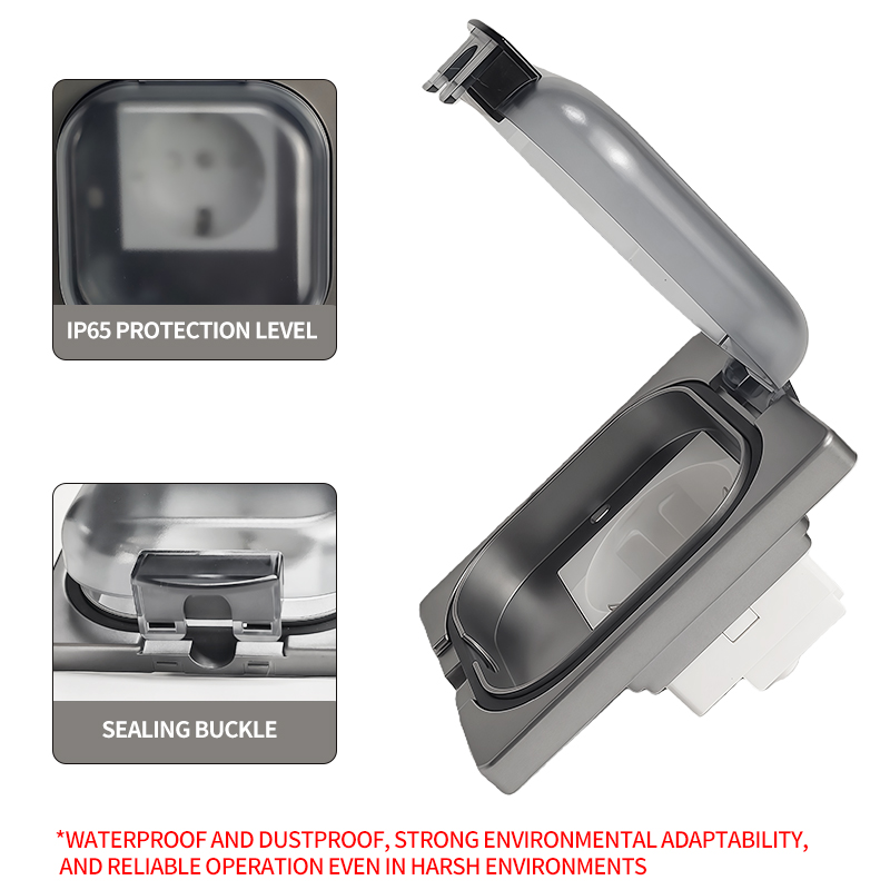 ปลั๊กไฟกันน้ำกลางแจ้ง IP65 - แ - Outdoor Power Receptacle บทวิจารณ์และราคา