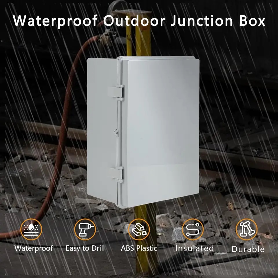 IP66 กันน้ําสีเทา/โปร่งใสฝาครอ - Power Switch Outdoor บทวิจารณ์และราคา