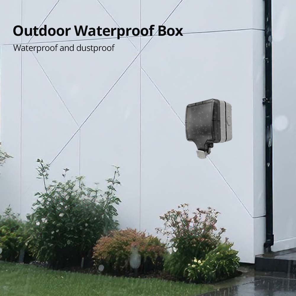 Wallpad IP66 กันฝุ่นกันน้ํากลา - Power Switch Outdoor บทวิจารณ์และราคา