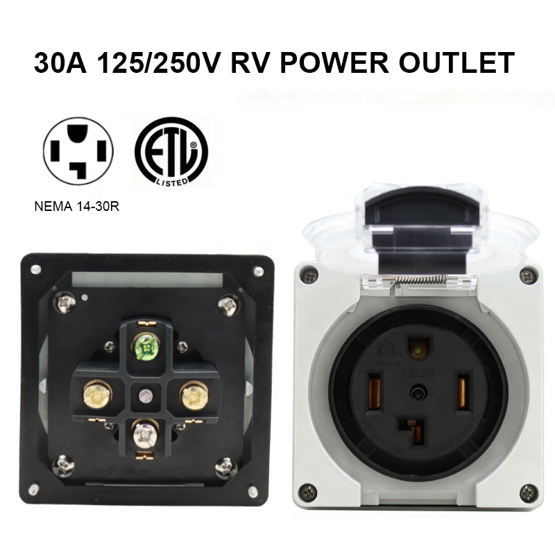 กล่องเต้ารับไฟฟ้า 30 แอมป์ NEM - Outdoor Power Receptacle บทวิจารณ์และราคา