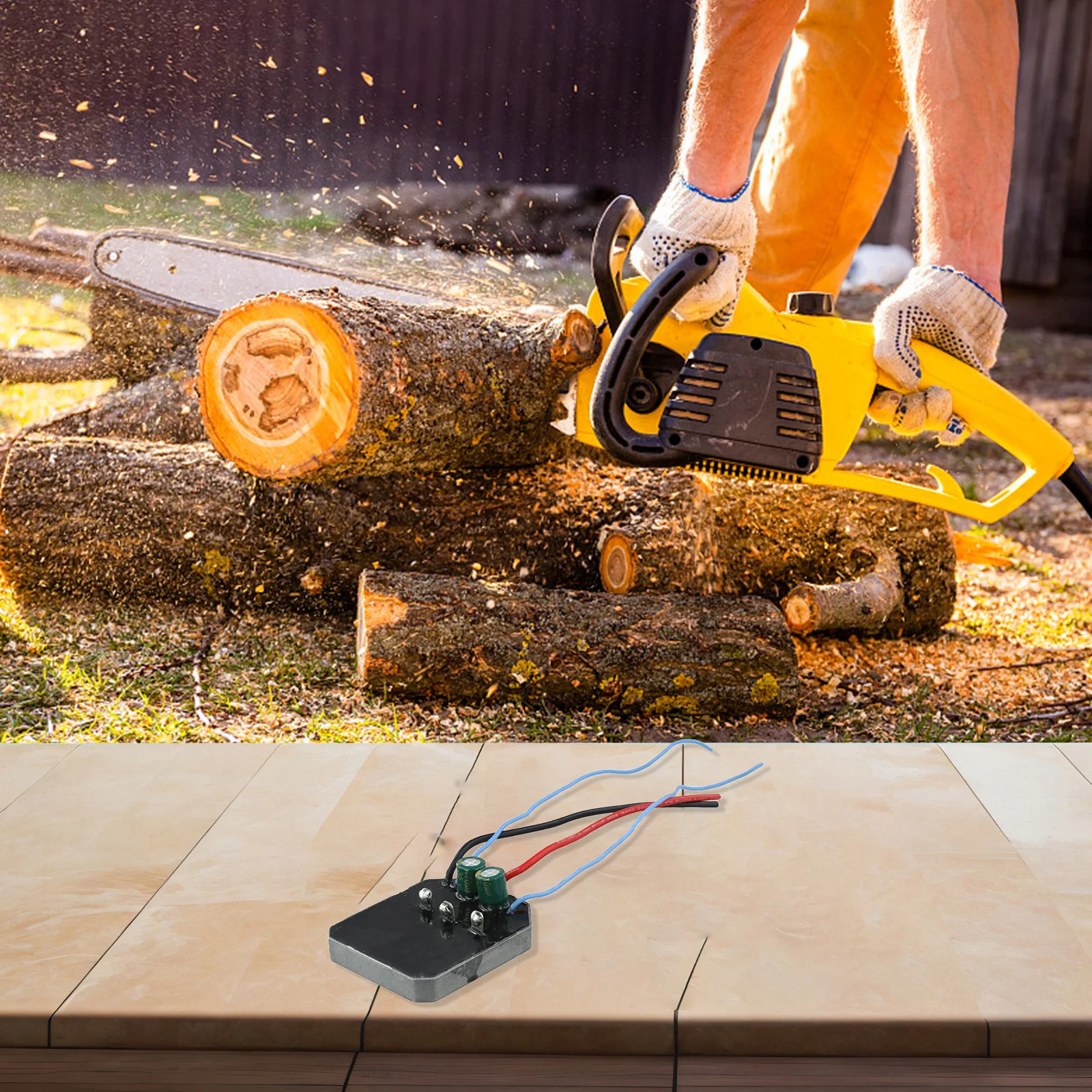 แผงควบคุมเครื่องมือไฟฟ้า ใช้งา - Electric Chainsaw Battery บทวิจารณ์และราคา