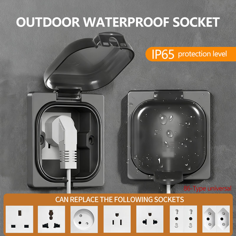 เต้ารับไฟฟ้ากันน้ำกลางแจ้งมาตร - Outdoor Power Receptacle บทวิจารณ์และราคา