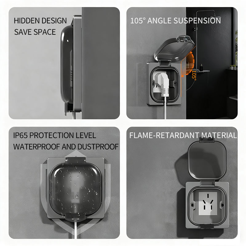 เต้ารับไฟฟ้ากันน้ำกลางแจ้งมาตร - Outdoor Power Receptacle บทวิจารณ์และราคา