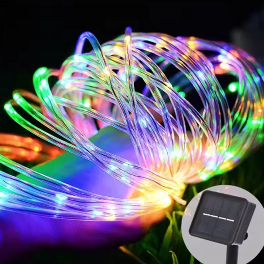 ไฟเชือก LED พลังงานแสงอาทิตย์ส - Outdoor Power For Christmas Lights บทวิจารณ์และราคา