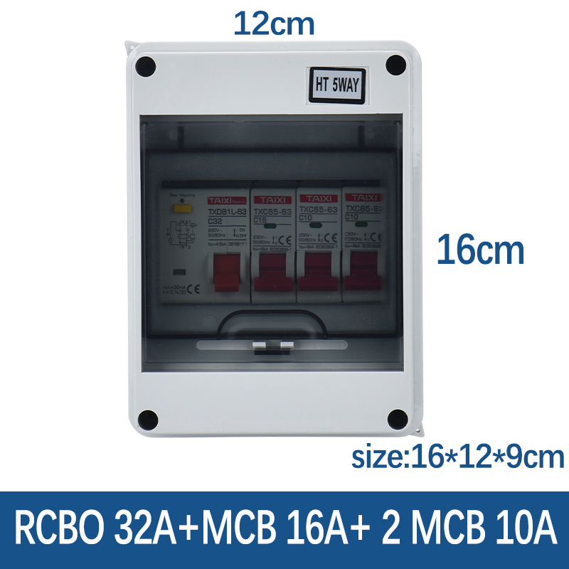 กลางแจ้งครัวเรือนสวิตช์ MCB กั - Power Switch Outdoor บทวิจารณ์และราคา