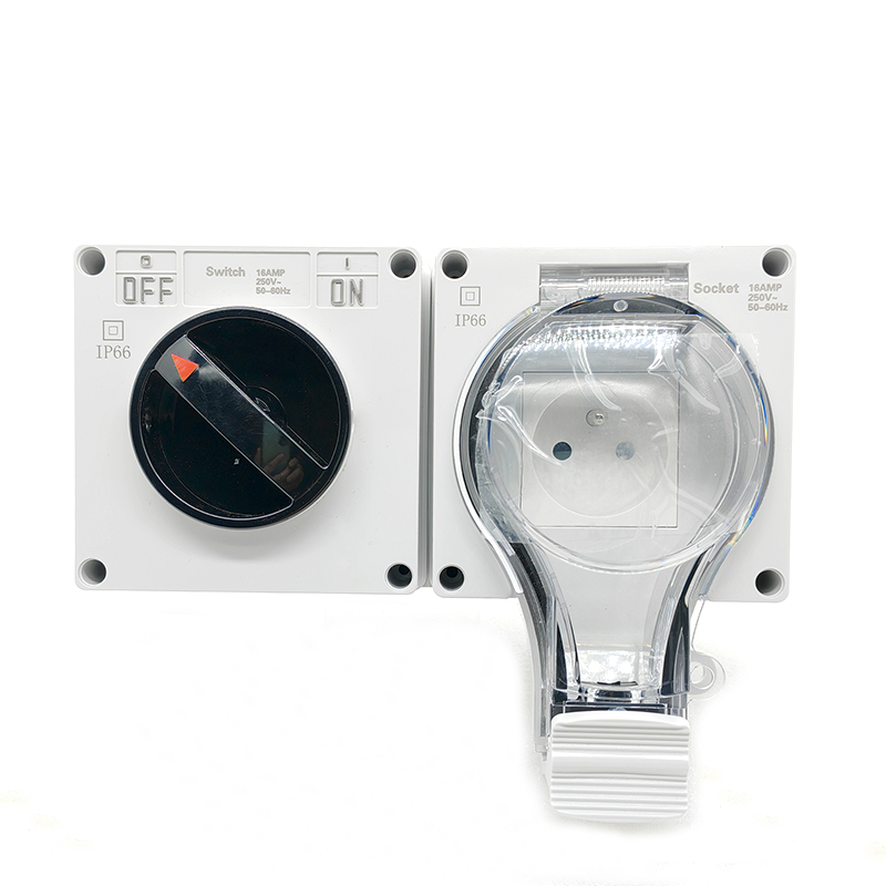IP66 สวิตช์ผนังกันน้ําแหล่งจ่า - Power Switch Outdoor บทวิจารณ์และราคา