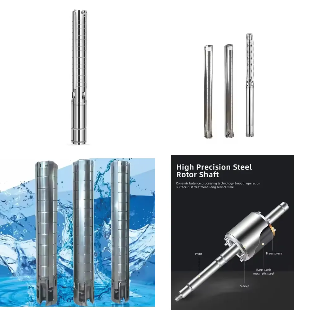 ปั๊มน้ำแบบจุ่มใต้น้ำสแตนเลสสำห - Water Pump Submersible บทวิจารณ์และราคา