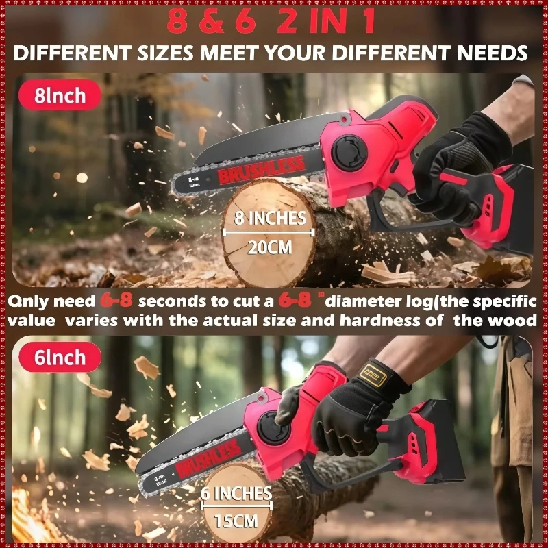 เลื่อยโซ่ไฟฟ้าไร้สายขนาดเล็กแบ - Electric Chainsaw Battery บทวิจารณ์และราคา