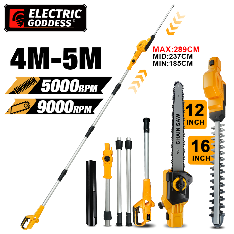 เครื่องตัดแต่งกิ่งไม้ไฟฟ้า 2IN - Electric Chainsaw Battery บทวิจารณ์และราคา