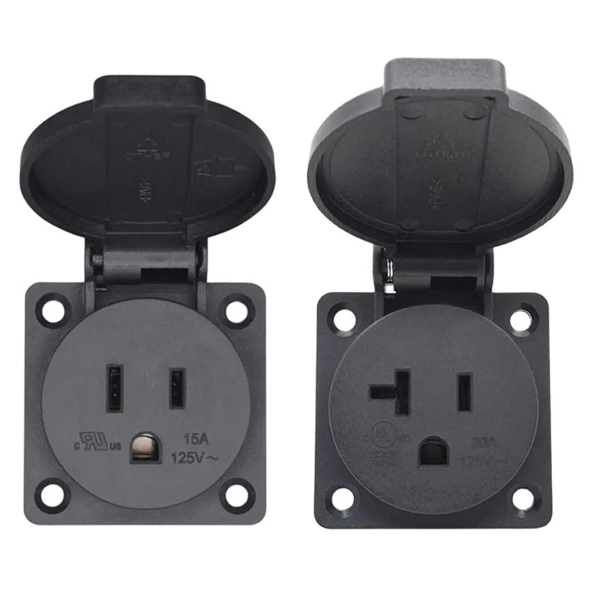 1 ชิ้น ยูนิเวอร์แซล 15A 20A อเ - Outdoor Power Receptacle บทวิจารณ์และราคา