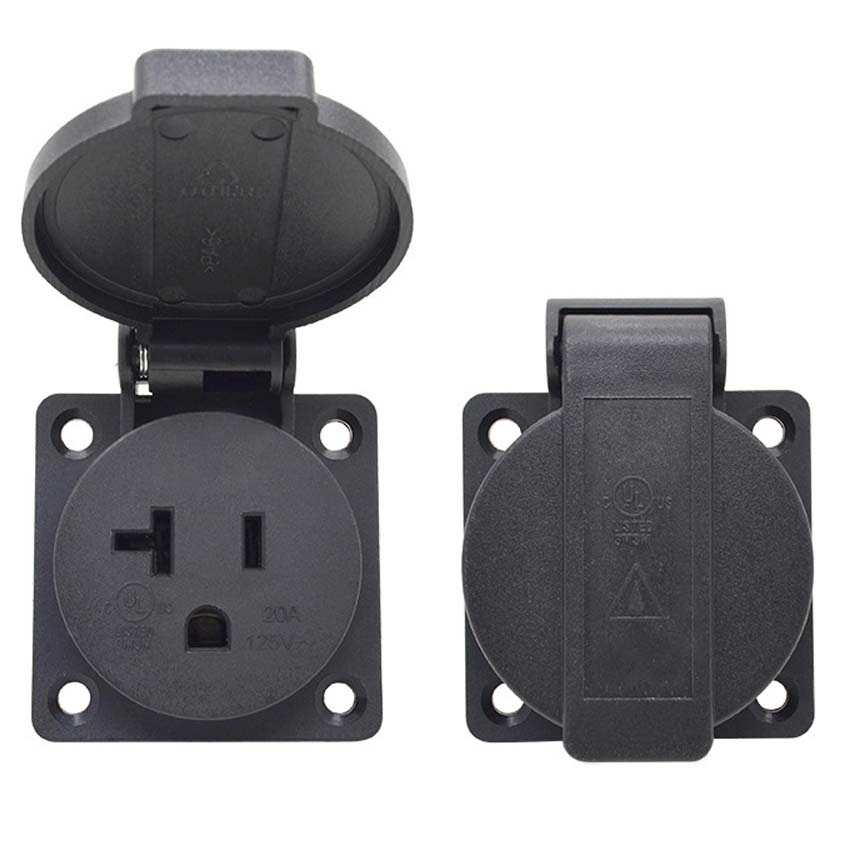 1 ชิ้น ยูนิเวอร์แซล 15A 20A อเ - Outdoor Power Receptacle บทวิจารณ์และราคา