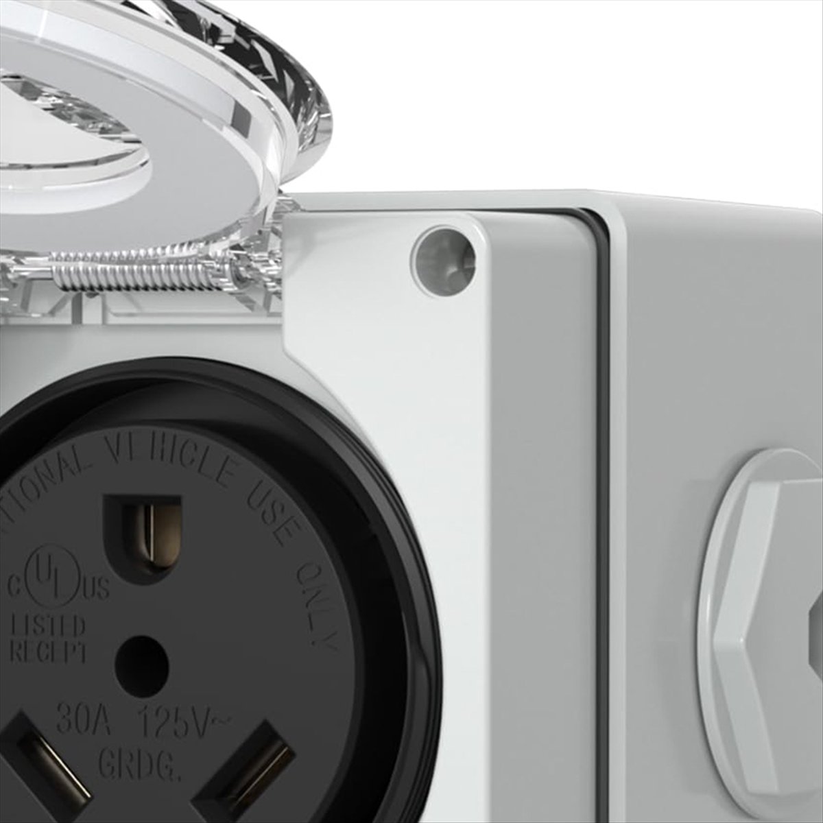 HHTL 30Amp กล่องปลั๊กไฟ,125 โว - Outdoor Power Receptacle บทวิจารณ์และราคา