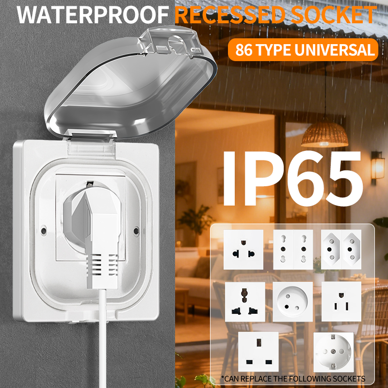 เต้ารับไฟฟ้ากันน้ำกลางแจ้งมาตร - Outdoor Power Receptacle บทวิจารณ์และราคา