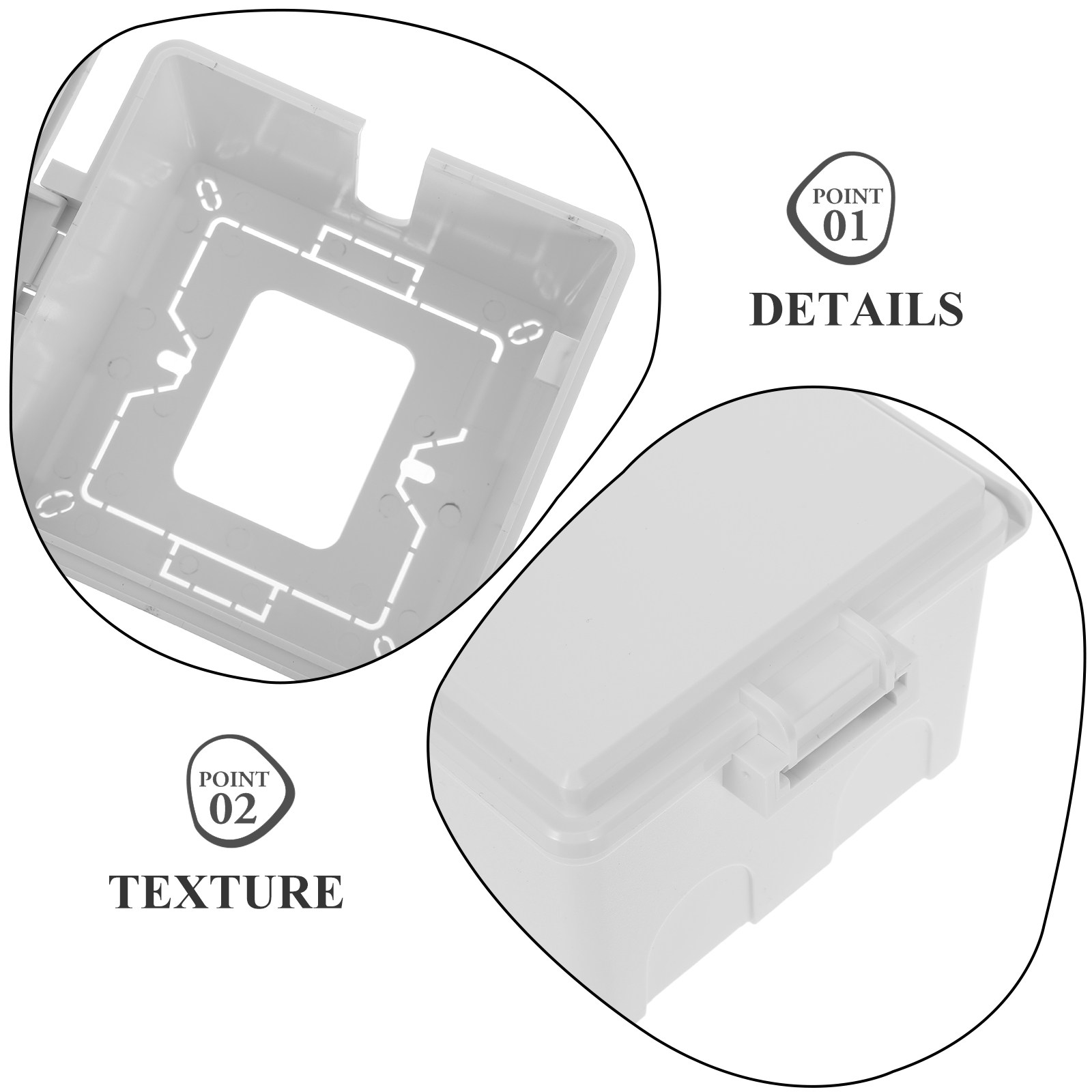กล่องเต้ารับไฟฟ้ากันน้ำสำหรับต - Outdoor Power Receptacle บทวิจารณ์และราคา