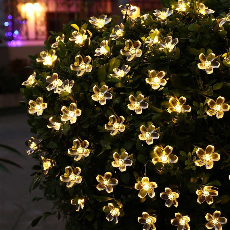 5M 7M 12M 22Mพีชดอกไม้โคมไฟพลั - Outdoor Power For Christmas Lights บทวิจารณ์และราคา