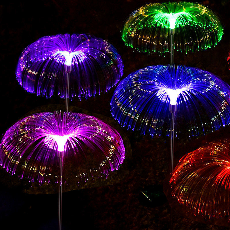 ไฟสวนรูปแมงกะพรุน LED พลังงานแ - Outdoor Power For Christmas Lights บทวิจารณ์และราคา